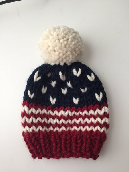 Littles Ones Stars and Stripes Beanie