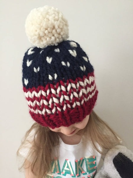 Littles Ones Stars and Stripes Beanie