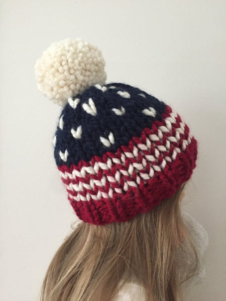 Littles Ones Stars and Stripes Beanie