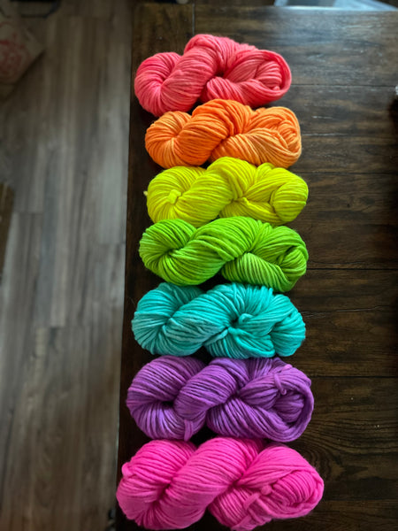 Neon Rainbow Full Set