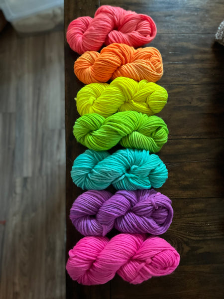Neon Rainbow Full Set