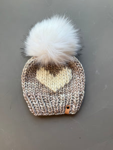 Whole Grain and Natural Big Heart Beanie
