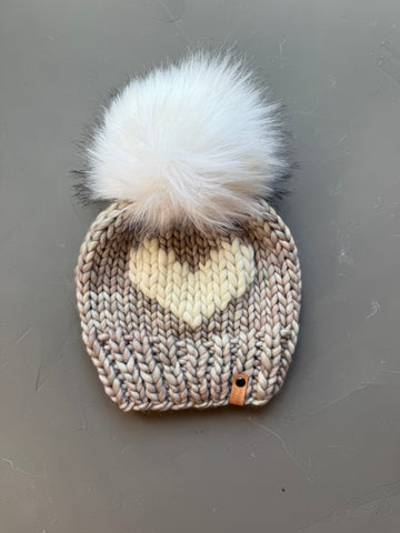 Whole Grain and Natural Big Heart Beanie