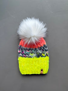 Speckle Me Crazy and Highlighter Nohku Beanie Adult