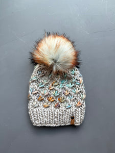 Fog and Amphibian Lotus Flower Beanie