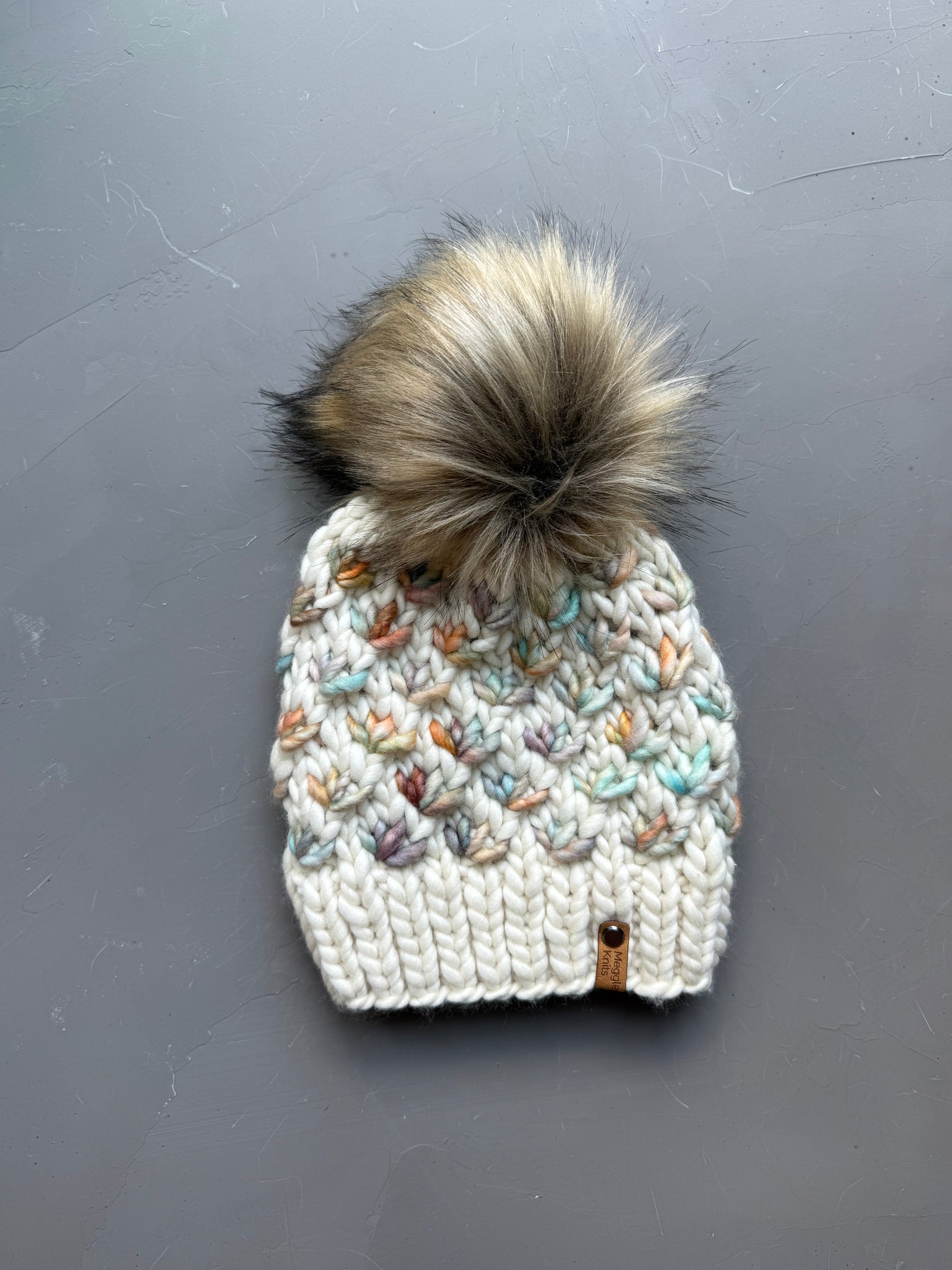 Natural and Amphibian Lotus Flower Beanie