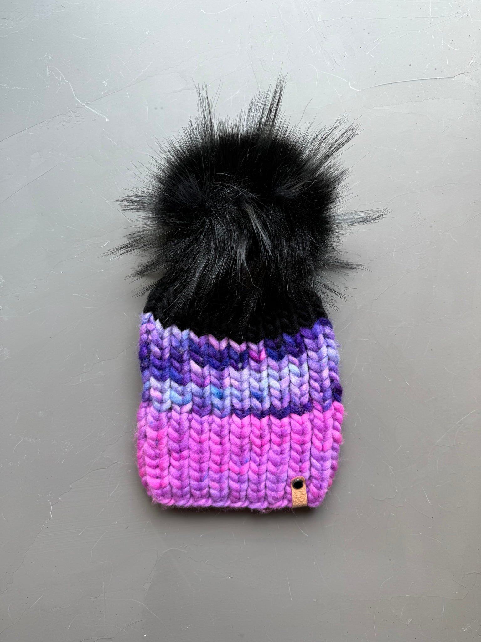 Main Character Energy and Purple Nohku Beanie Adult