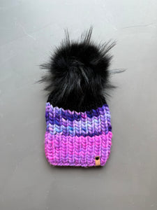Main Character Energy and Purple Nohku Beanie Adult