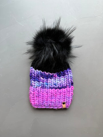 Main Character Energy and Purple Nohku Beanie Adult