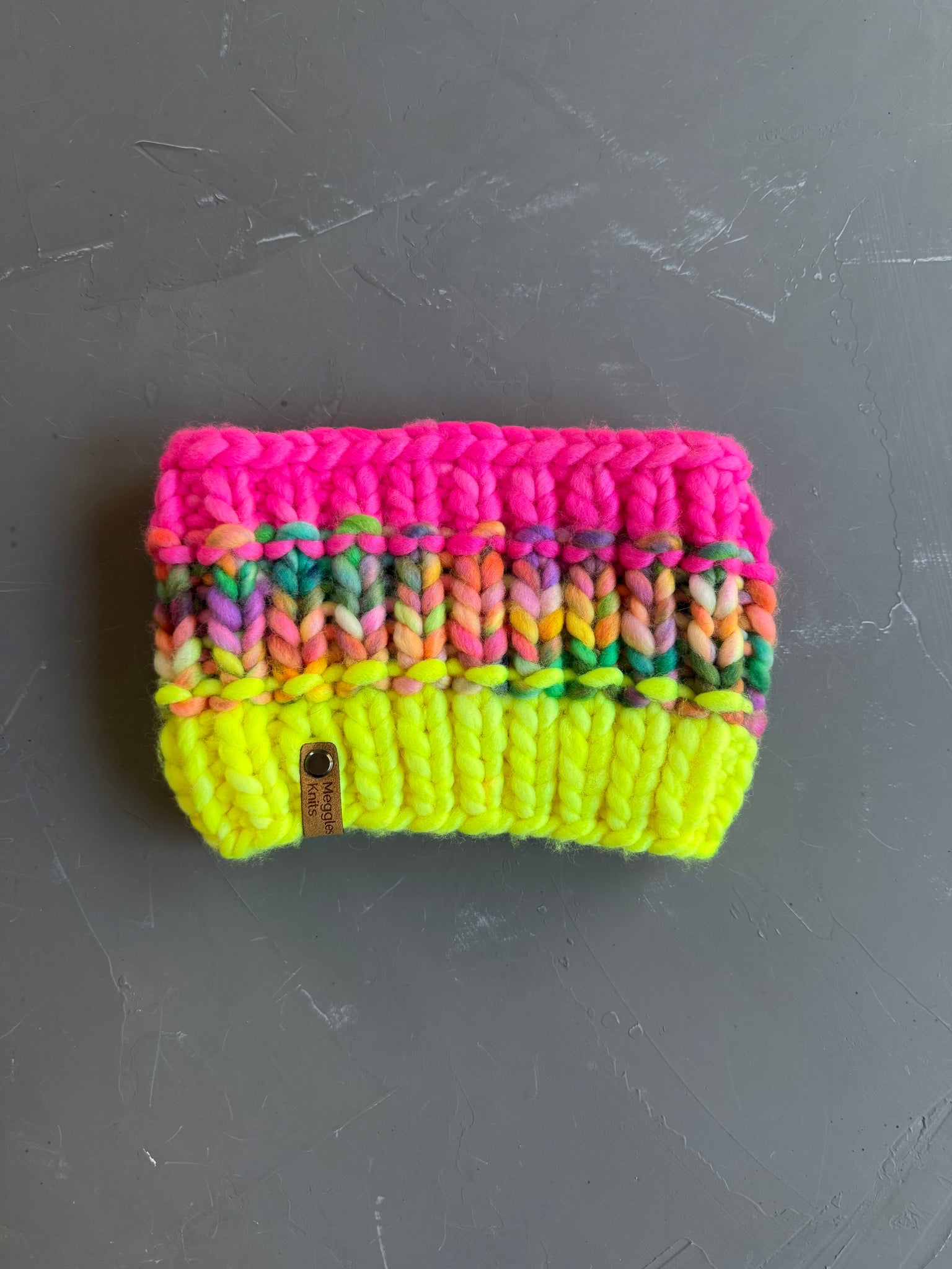 Tri Color Fruity Pebbles Headband