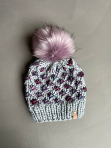 Lotus Flower Beanie in Cape Cod and Lotus