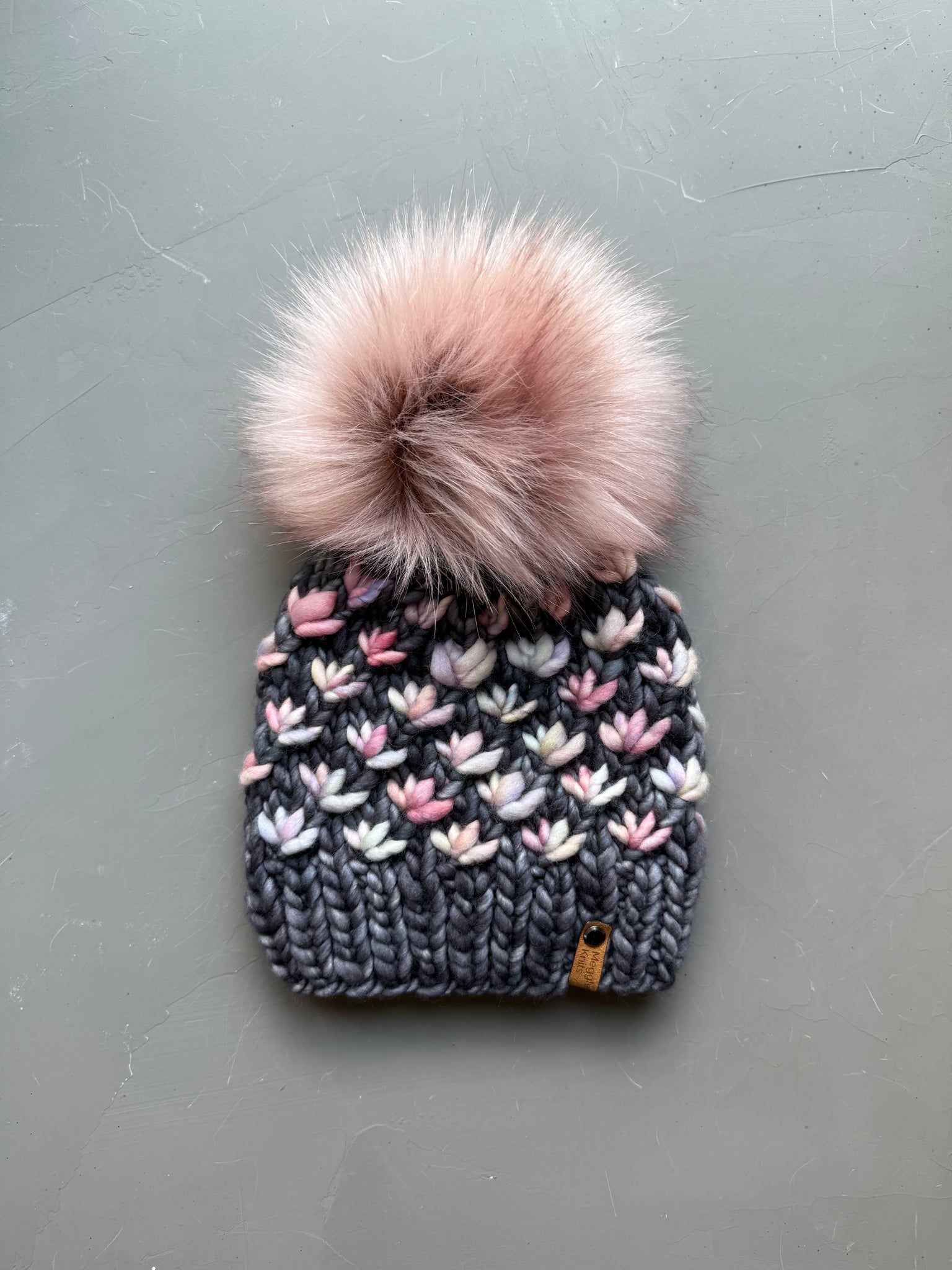 Plomo and Rosalinda Lotus Flower Beanie
