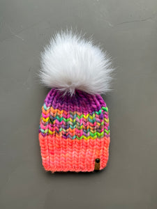 Fruity Pebbles and Hot Lava Nohku Beanie Adult