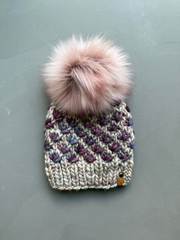 Whole Grain and Lotus Lotus Flower Beanie