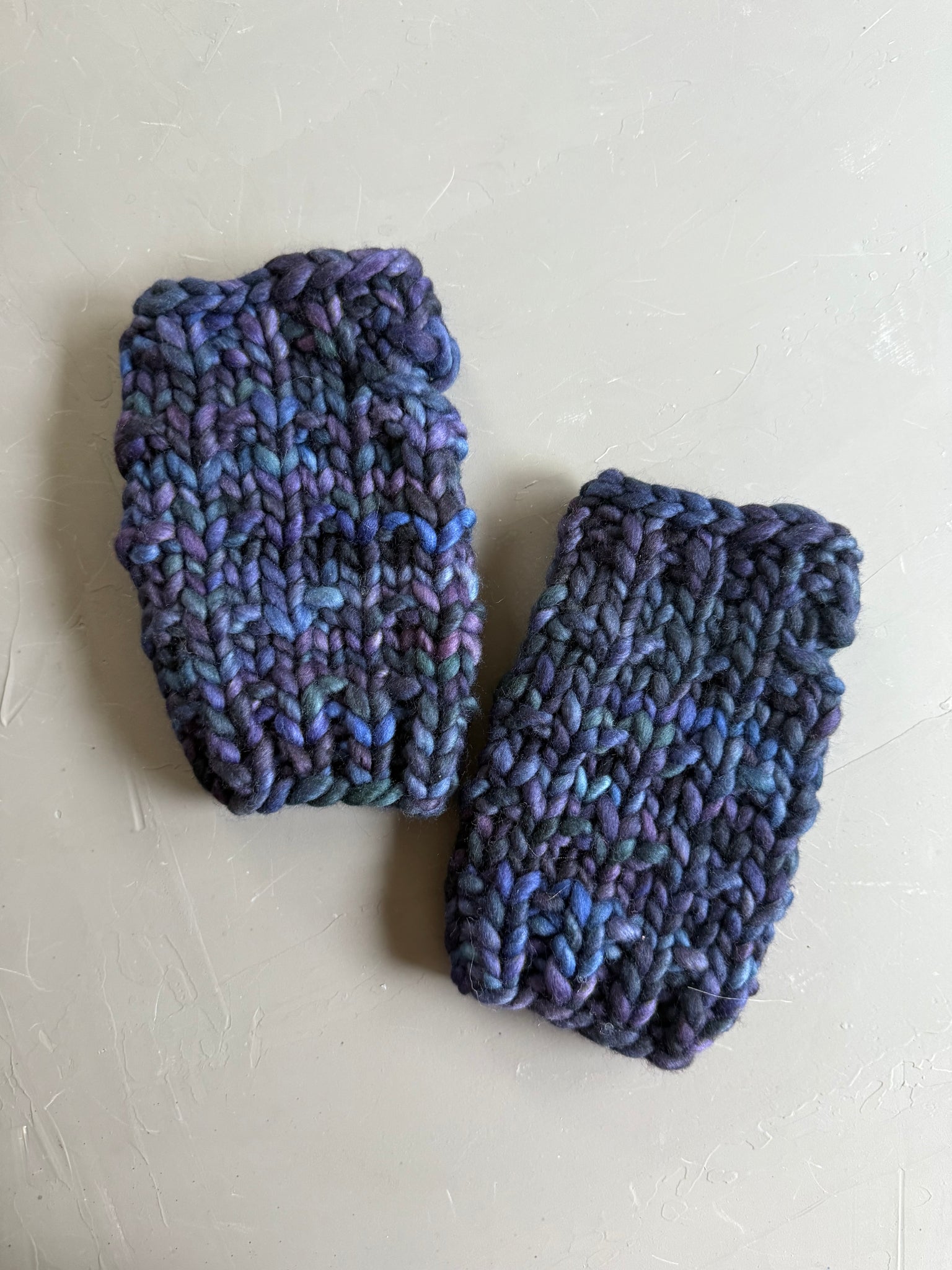 Whale’s Road Fingerless Mitts