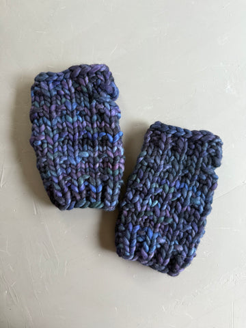 Whale’s Road Fingerless Mitts