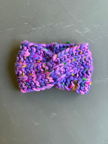 Purple Passion and Slub Headband