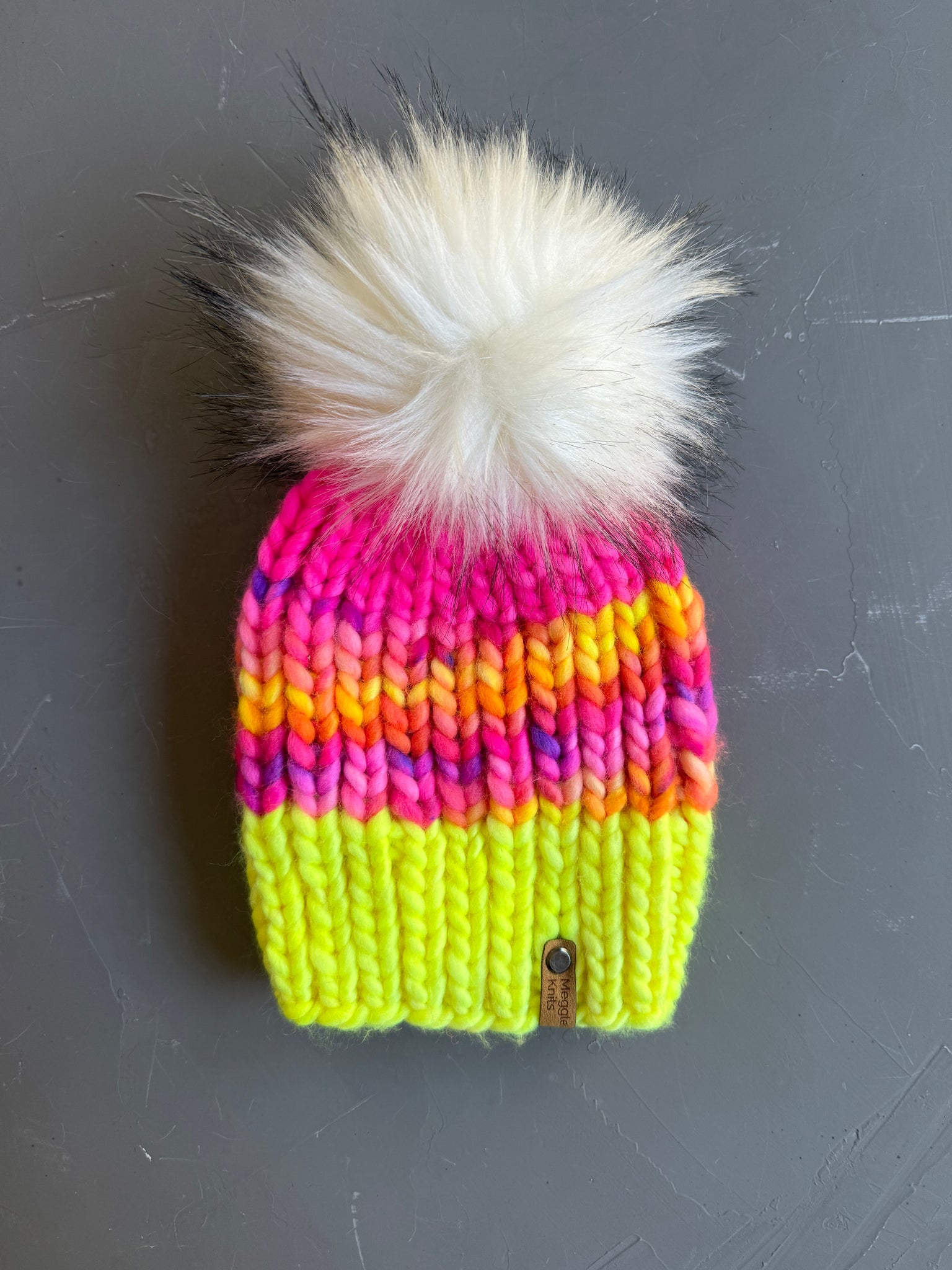 Sunset Warm Nohku Beanie Adult