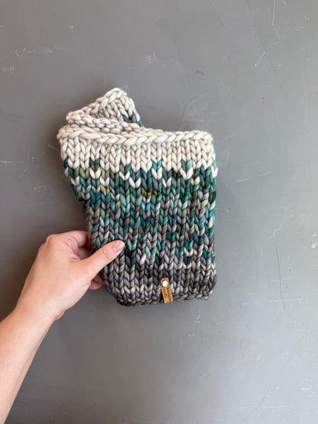 Draco Sunrise Hand Knit Merino Wool Cowl