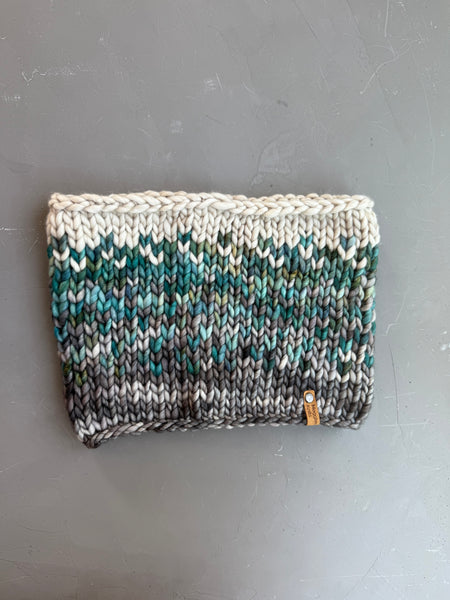 Draco Sunrise Hand Knit Merino Wool Cowl
