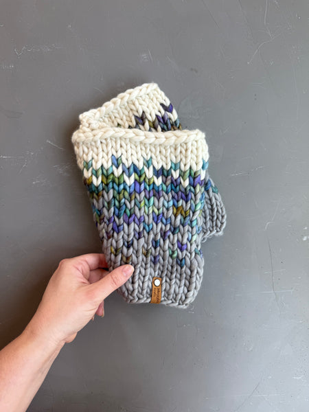 Indiecita Sunrise Hand Knit Merino Wool Cowl