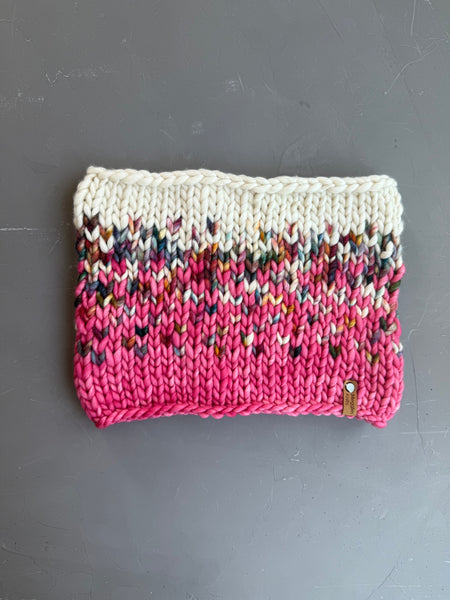 Molina Sunrise Hand Knit Merino Wool Cowl