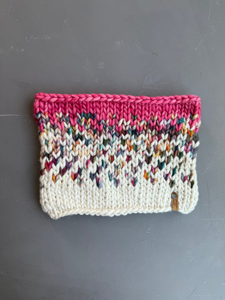 Molina Sunrise Hand Knit Merino Wool Cowl
