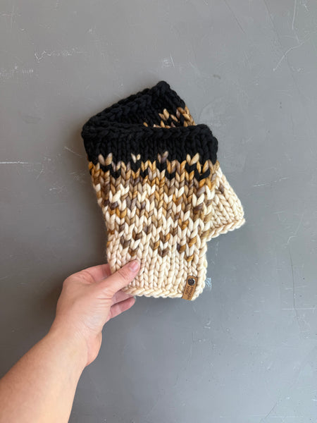 Laguna Sunrise Hand Knit Merino Wool Cowl