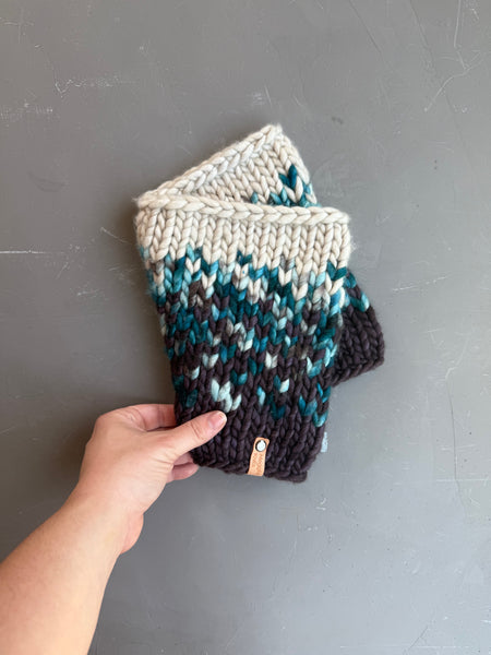 Costa Sunrise Hand Knit Merino Wool Cowl