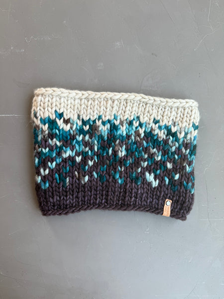 Costa Sunrise Hand Knit Merino Wool Cowl
