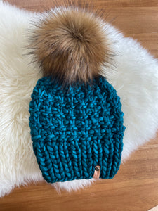 Shaughnessy Hat in Teal