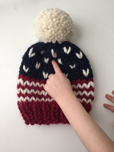 Littles Ones Stars and Stripes Beanie