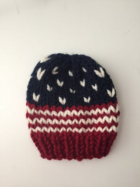 Littles Ones Stars and Stripes Beanie