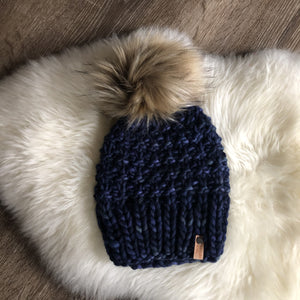 Shaughnessy Hat in Navy