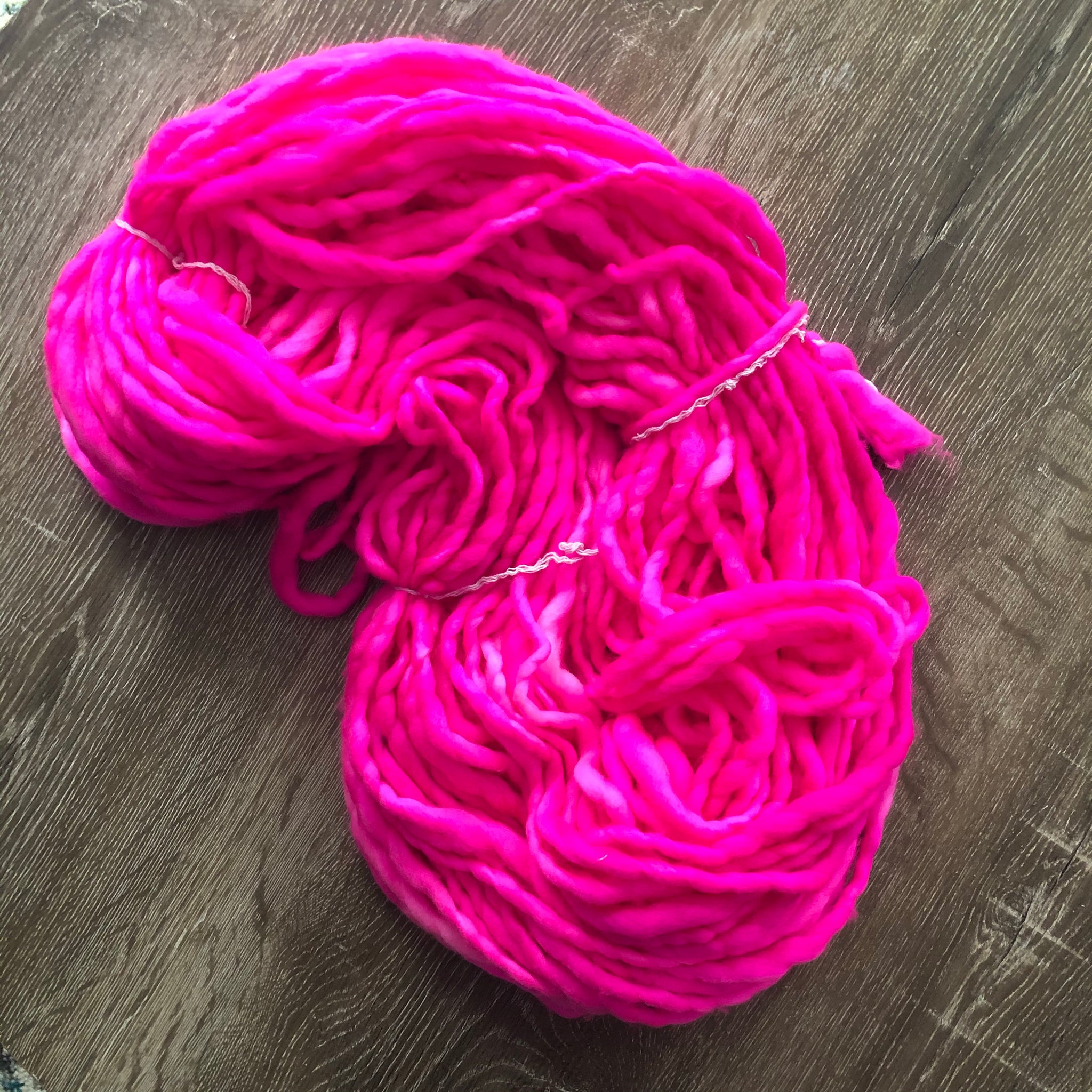 Chunky Yarn, Hot Pink